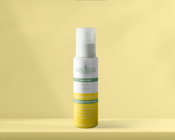 CRÈME SOLAIRE VISAGE ANTI-IMPERFECTIONS (MALIPURE) SPF 50+ (50 ML)